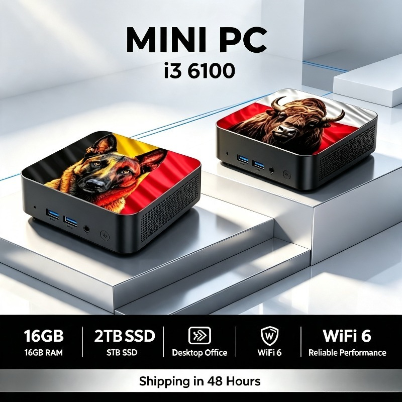 Ssd 2Tb - Mini PC 2026, Intel Core i3