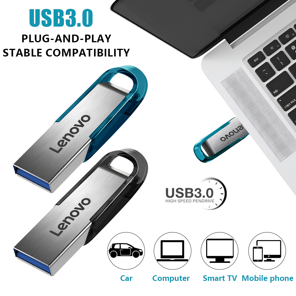 Memory Card Ssd - Unidad USB Lenovo de 128 GB,
