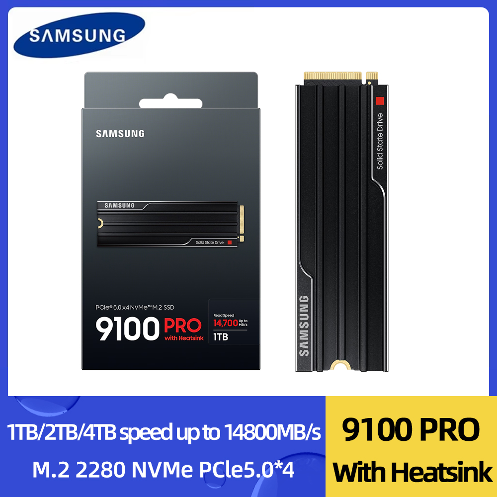 Samsung Ssd - SSD SAMSUNG 9100 PRO con disipador