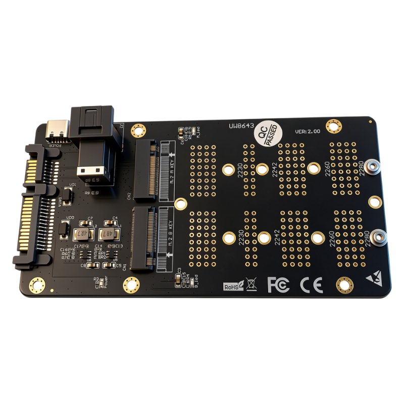 Adaptador 2 en 1 M.2 NVMe SATA - Memory Card Ssd reseña y precio