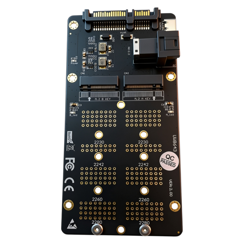 Adaptador 2 en 1 M.2 NVMe SATA - Memory Card Ssd reseña y precio