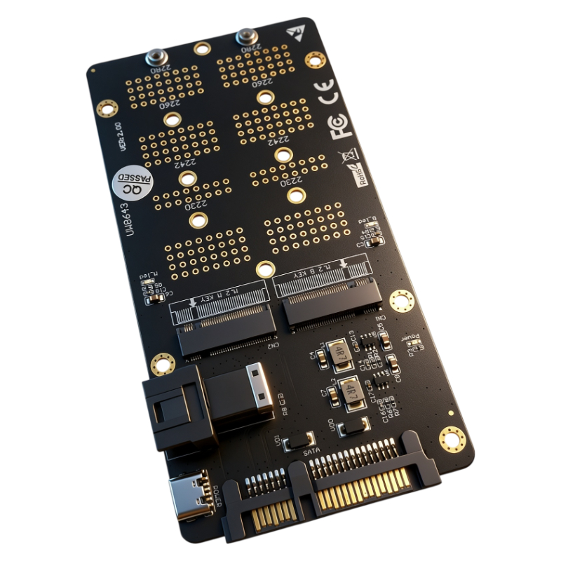 Adaptador 2 en 1 M.2 NVMe SATA - Memory Card Ssd reseña y precio