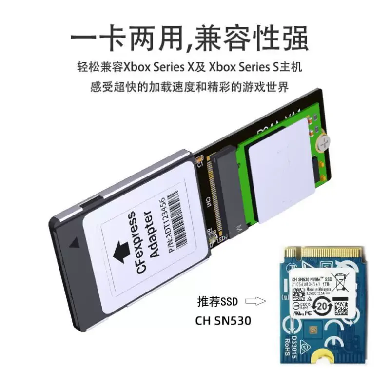 Tarjeta de expansión SSD para  - Memory Card Ssd reseña y precio