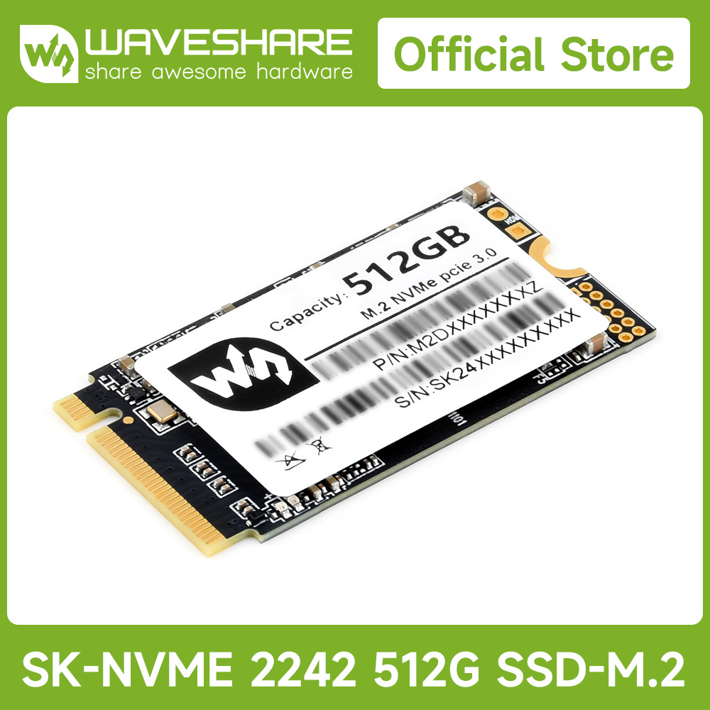 Waveshare SK M2 NVME 2242 128G - Nvme Ssd reseña y precio
