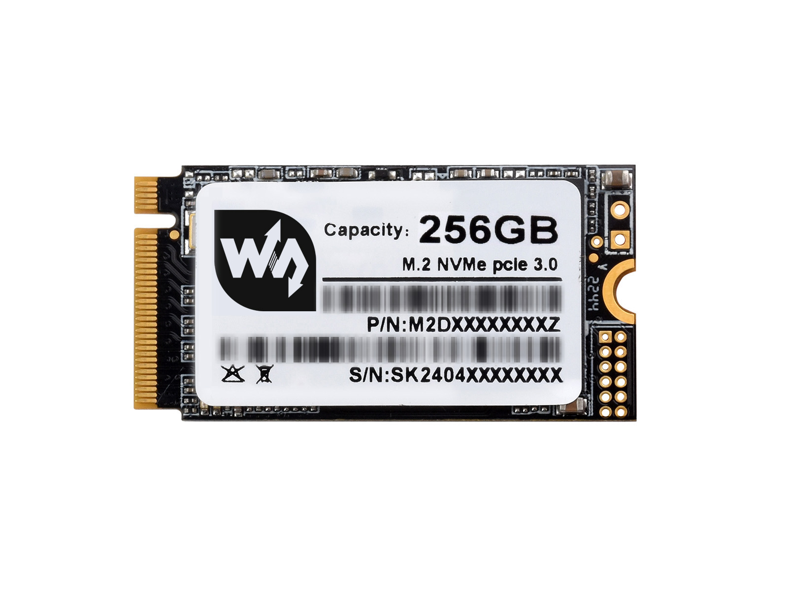 Waveshare SK M2 NVME 2242 128G - Nvme Ssd reseña y precio